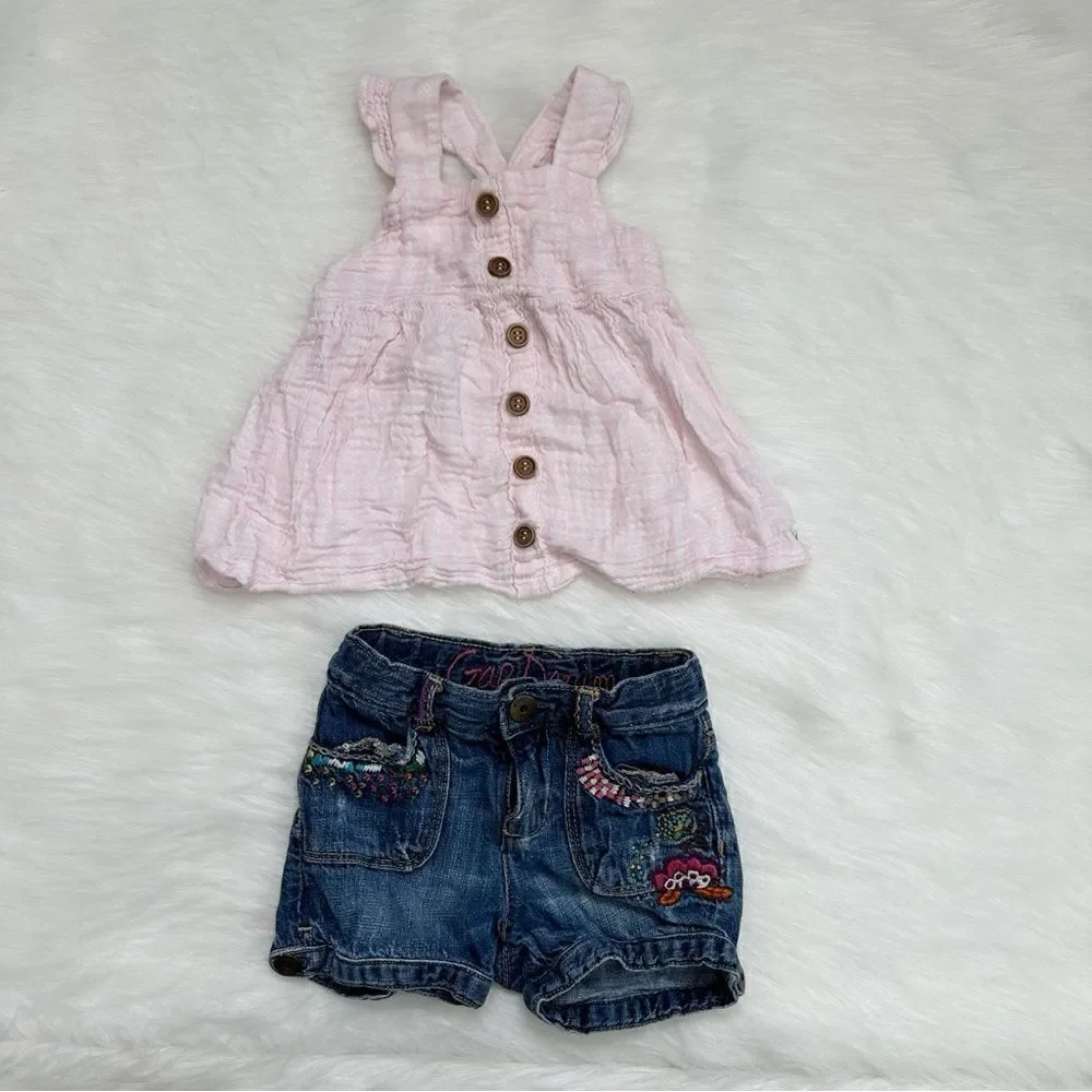 2T Baby Girl Summer Clothes LOT